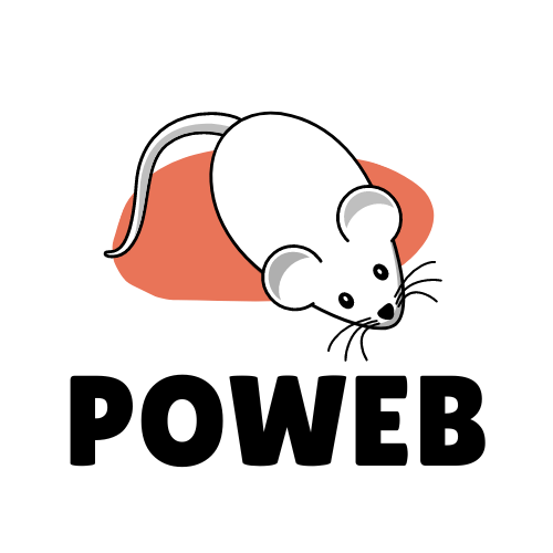 Logo Poweb, pour laquelle CL Référencement a effectué une formation en référencement naturel et local de 21h